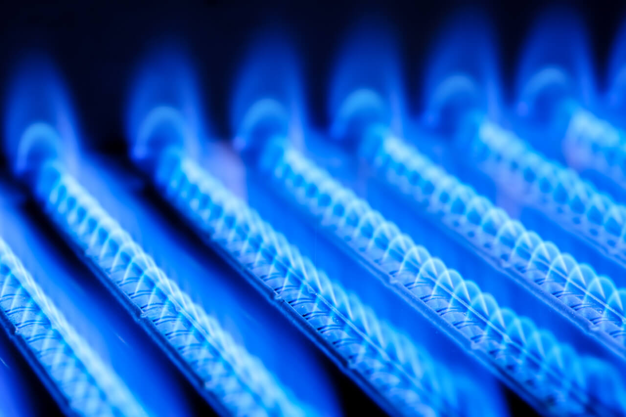 Gas flame